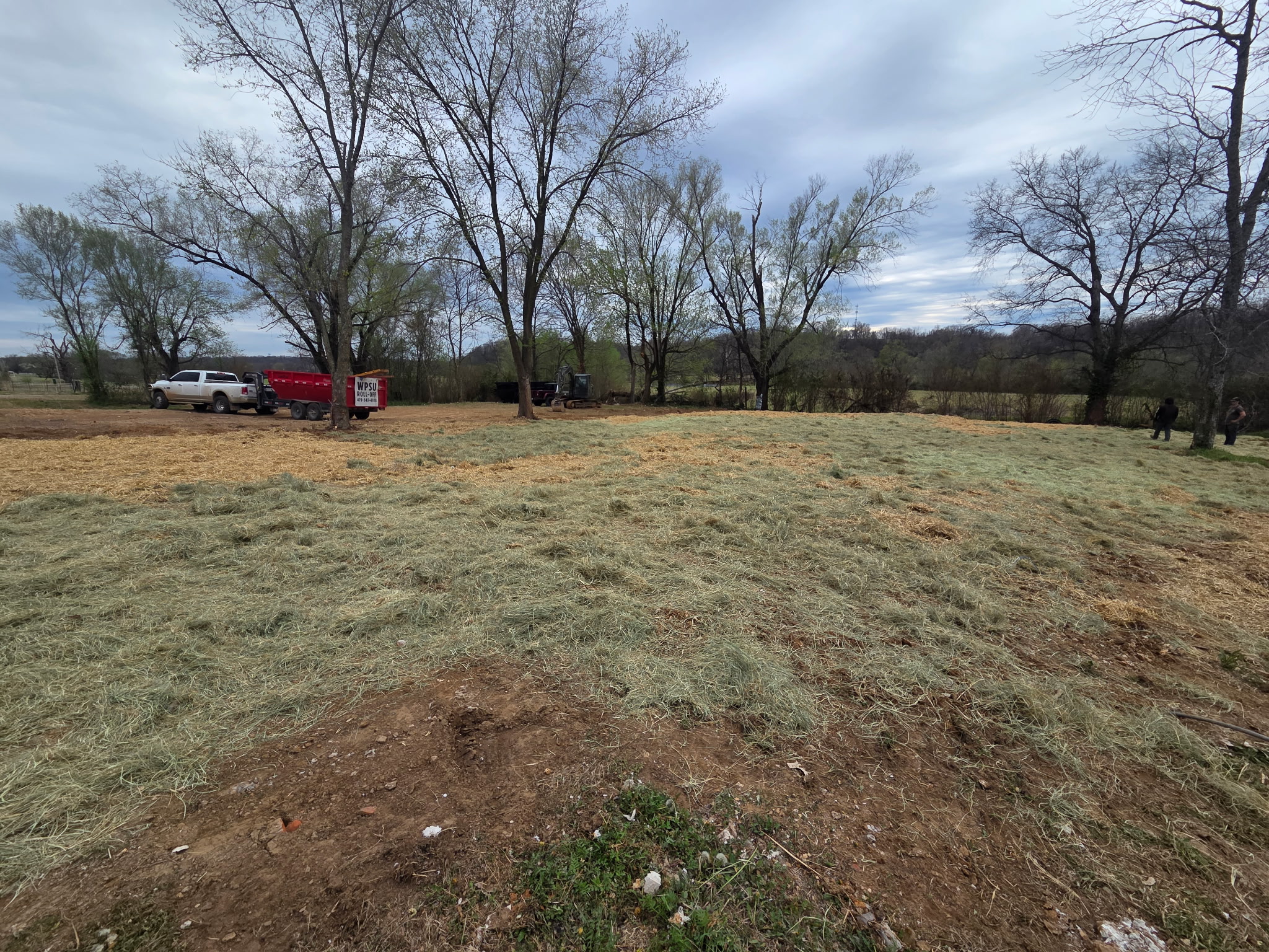 Restored site after Meyers completed demolition and site work in Cave Springs, Arkansas
