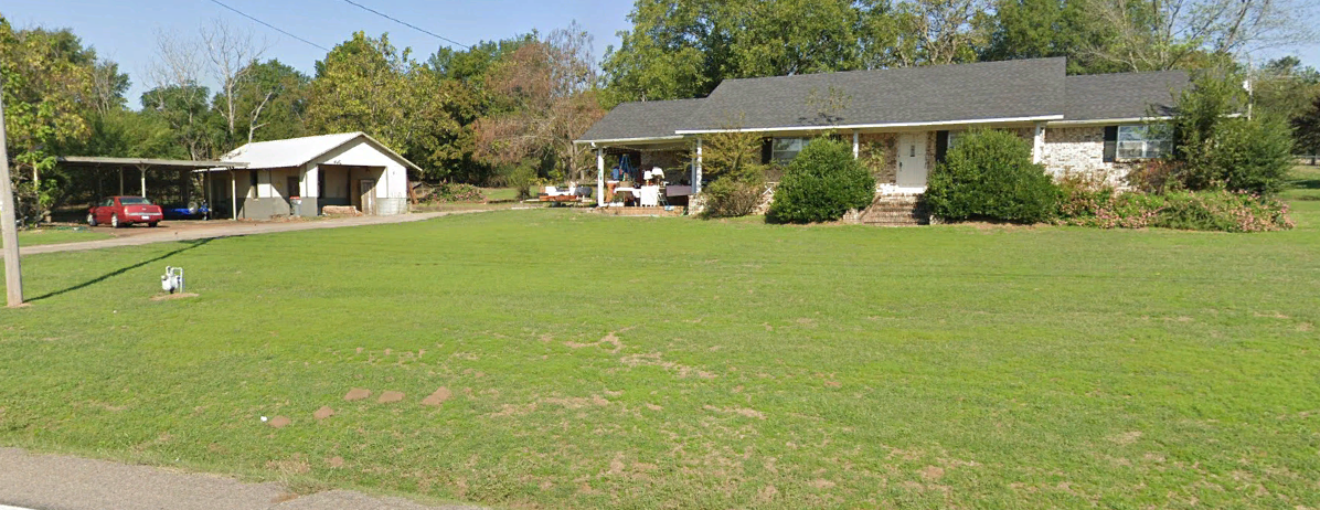 Existing residence and accessory-improvement context at Tract 45X.