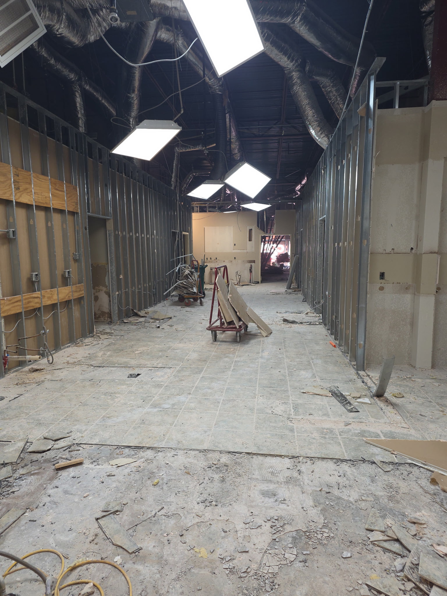 Meyers Construction selective interior work for a commercial property