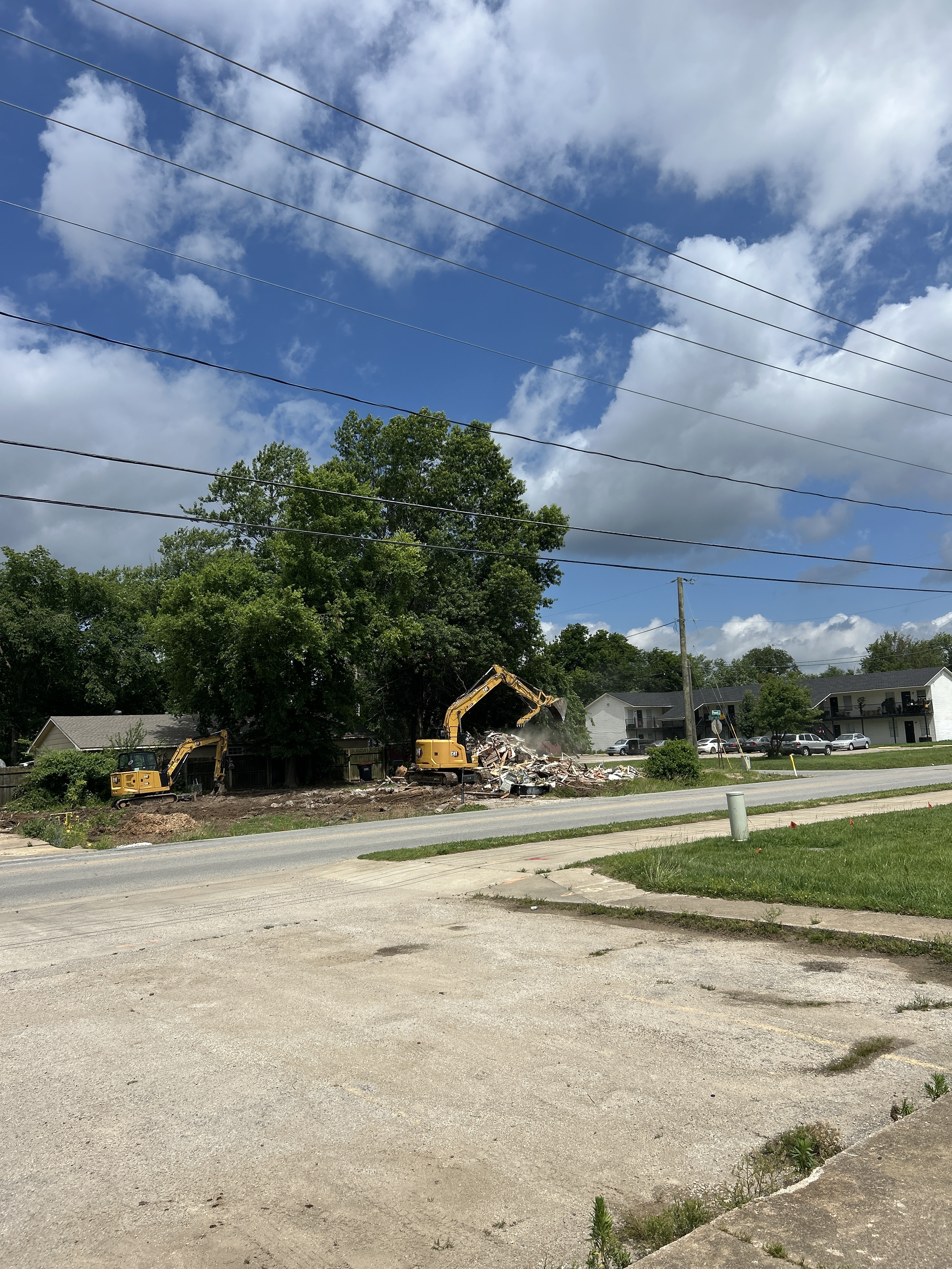 Meyers Construction preparing a redevelopment site in Arkansas